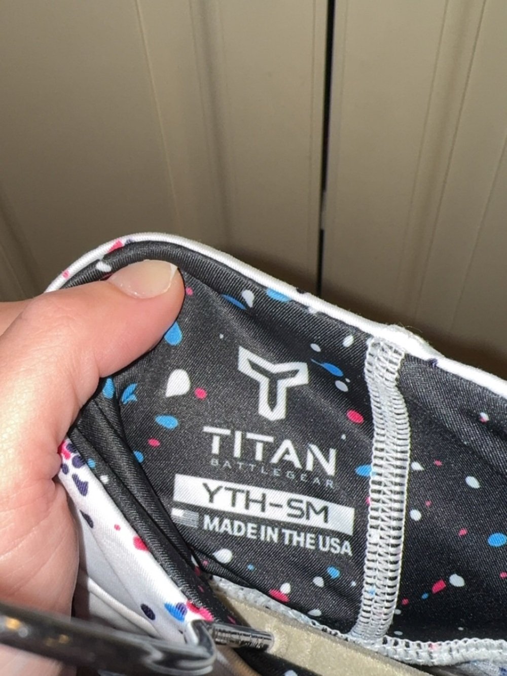 Titan Battlegear Youth Small Athletic - Black/Gray/White - Picture 8 of 8